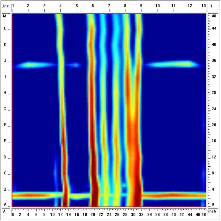 Mid-frequency GPR antenna
